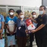 Pelajar Asli Papua Terima Bantuan Paket Sembako Dari Kapolres Pekalongan
