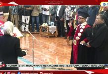 STIH Bertransformasi Jadi IHTP Manokwari, Dr. Filep Wamafma Resmi Dilantik Jadi Rektor