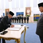 Presiden Prabowo Lantik Suahasil Nazara sebagai Menteri Keuangan